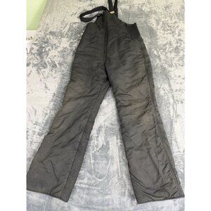Lift7 Black Insulated Snow Pants Size A Large Adjustable Bib